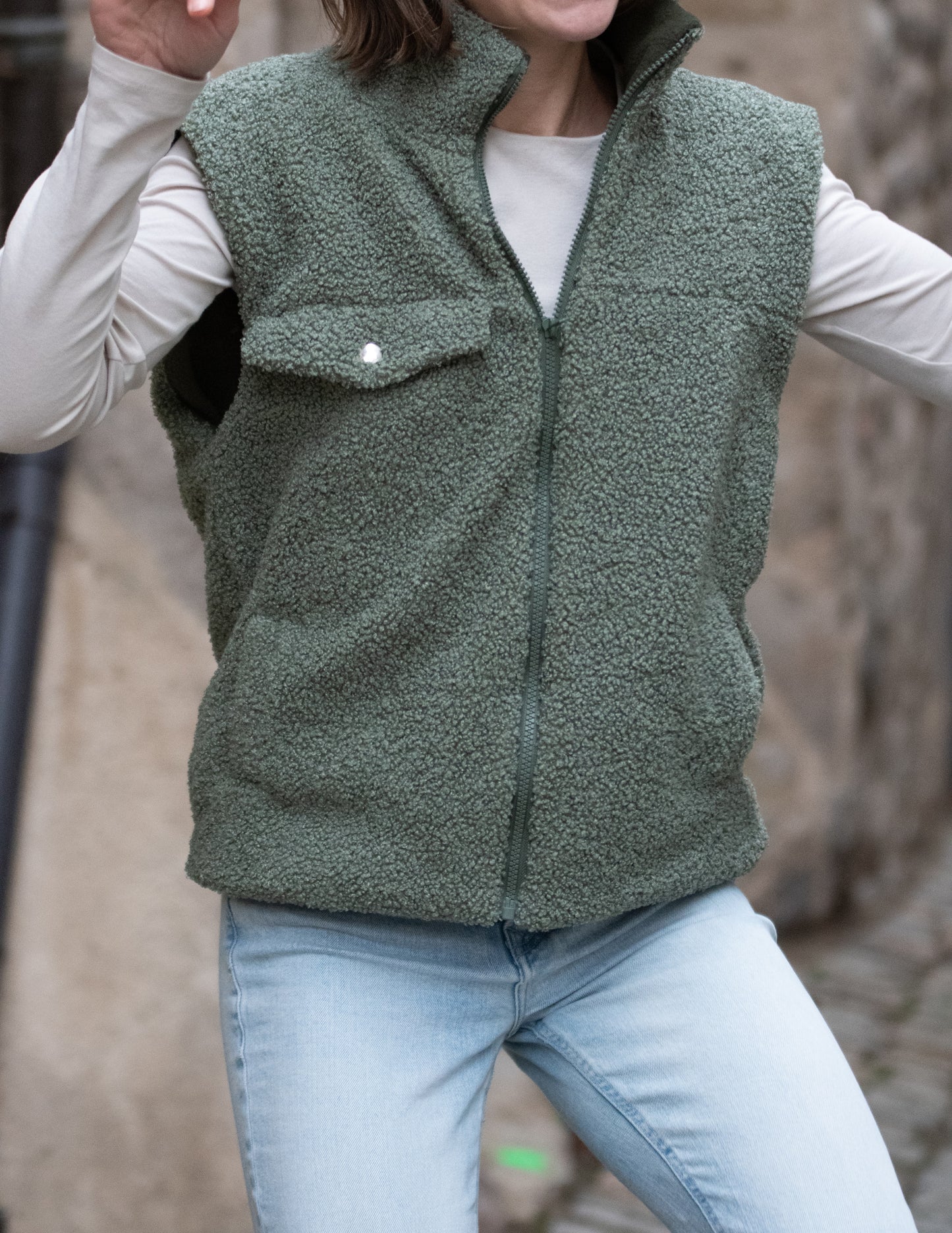 Veste sans manches - FEMME (6 coloris)