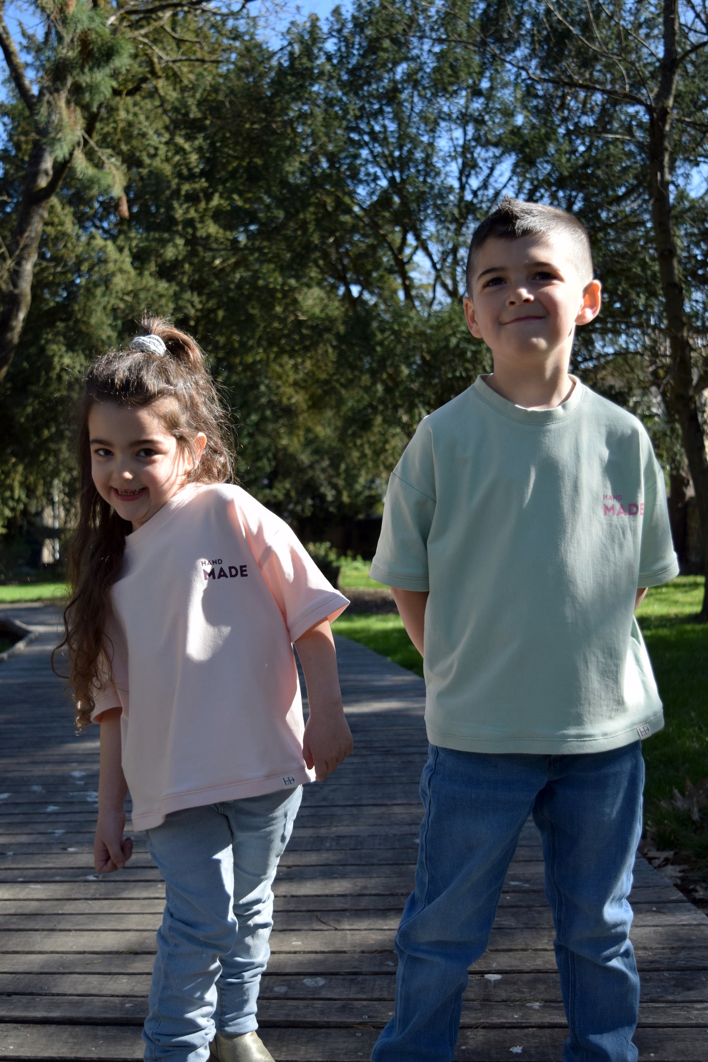T-shirt oversize mixte - ENFANT du 2 au 10 ans