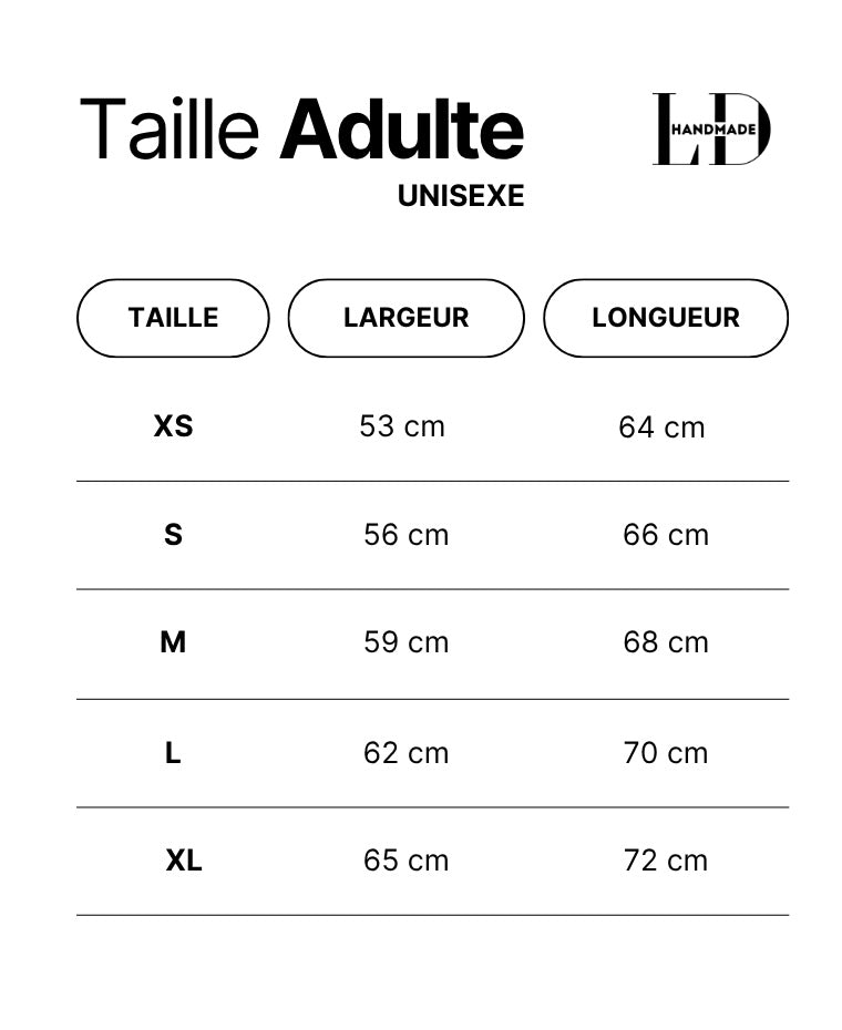 T-shirt oversize unisexe